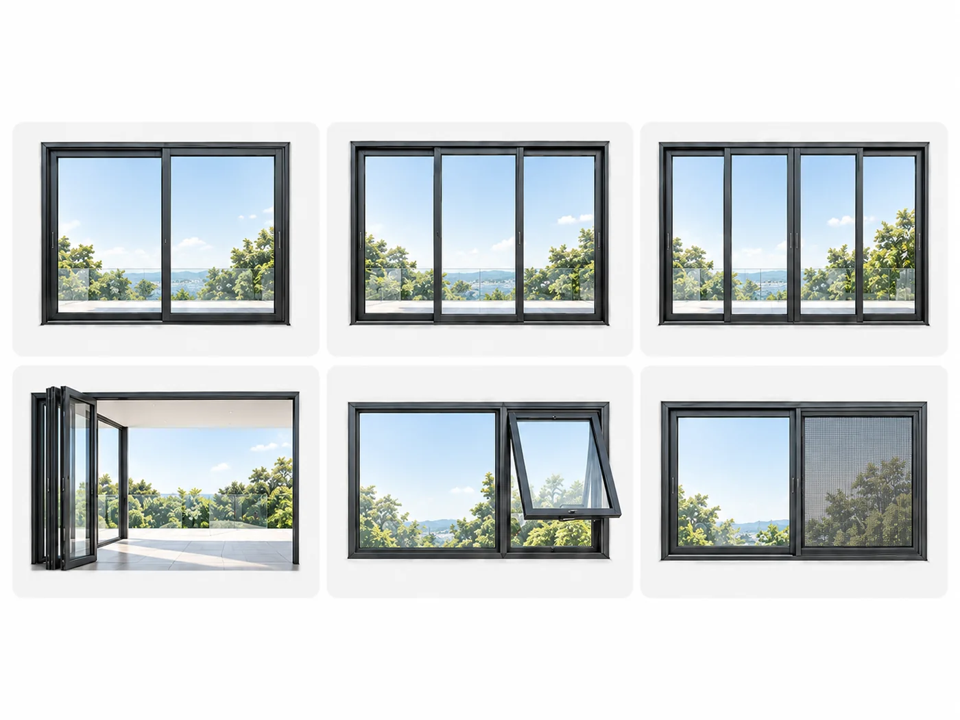 Window and door layout options